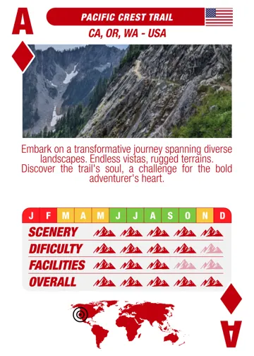 Ace of Diamonds: Pacific Crest Trail